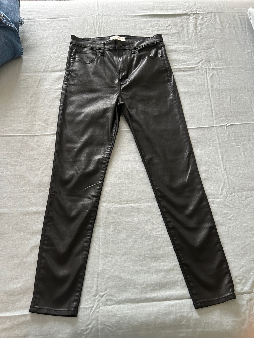 Abercrombie & Fitch Vegan Leather Skinny Pants